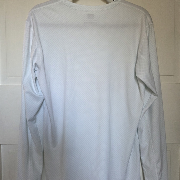 Columbia White Long Sleeve Omni Freeze Zero Shirt Men's Small - Picture 2 of 5